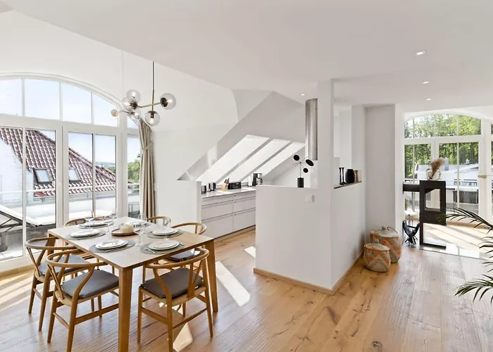 Apartment Exklusives Traum-penthouse Mit Wasserblick & Wellness Sellin (Rugen)